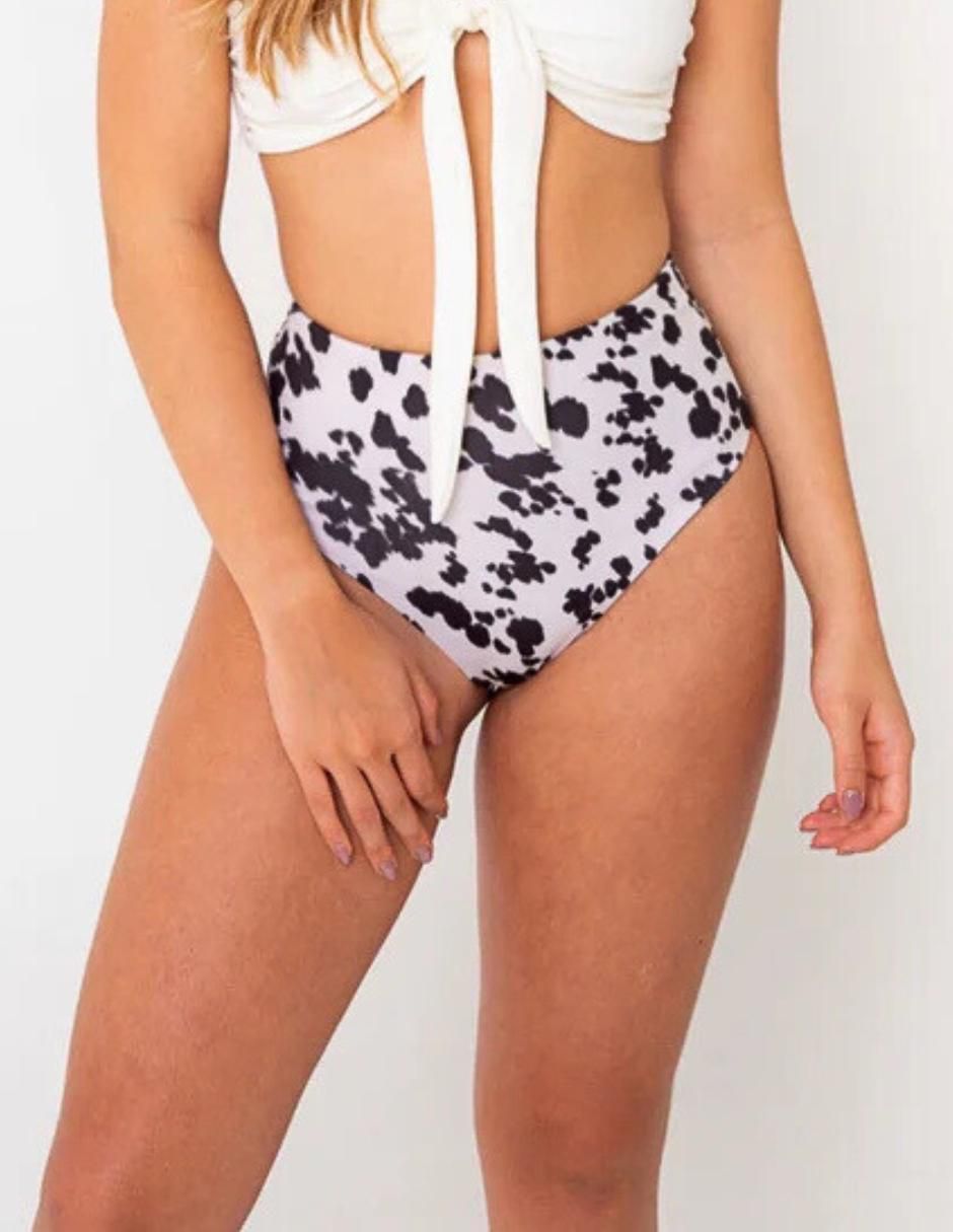 Cheeky estampado animal print cintura alta para mujer 4