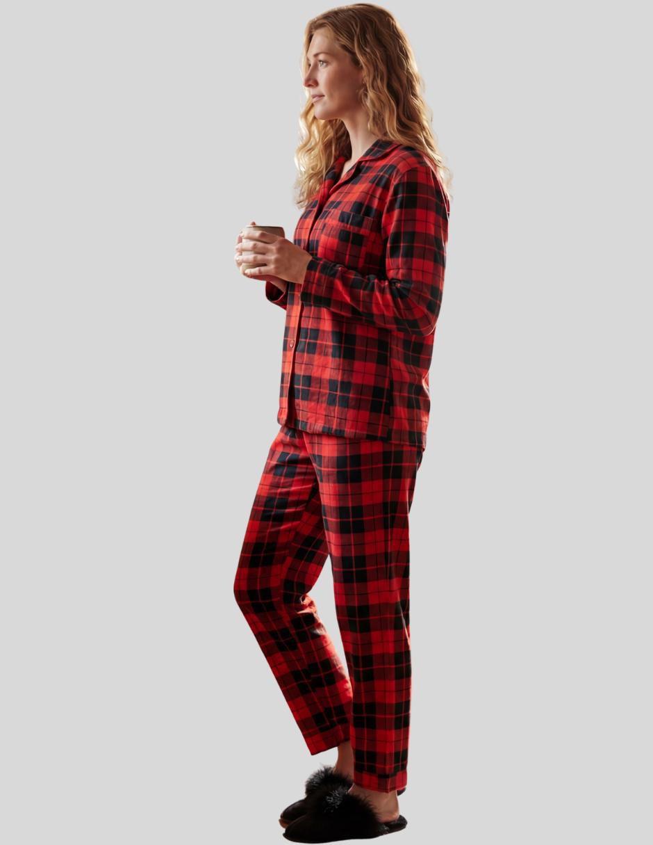"conjunto pijama" malabis pijamas navideñas no aplica "para mujer"