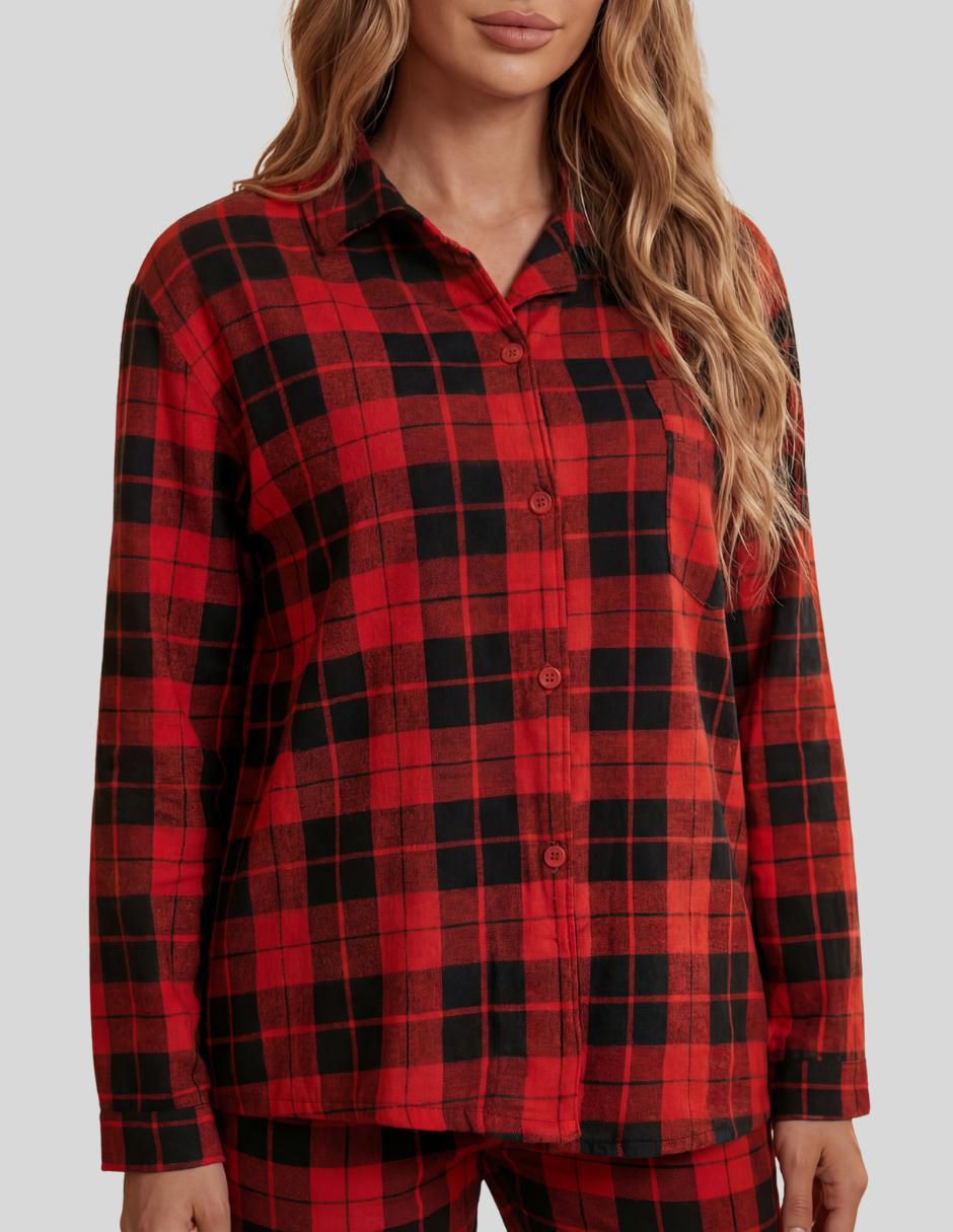 "conjunto pijama" malabis pijamas navideñas no aplica "para mujer"