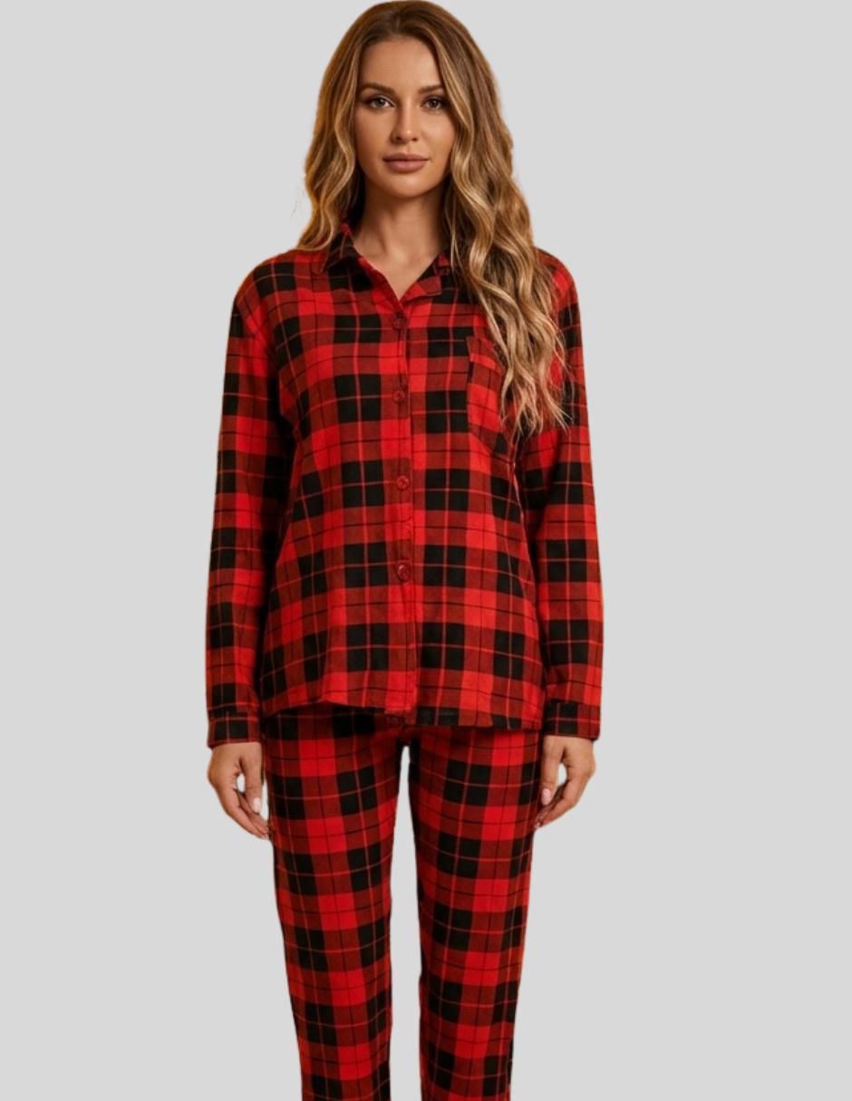 "conjunto pijama" malabis pijamas navideñas no aplica "para mujer"