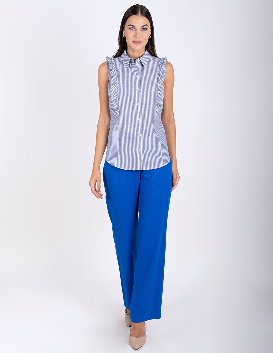 Blusa sin mangas para mujer 2
