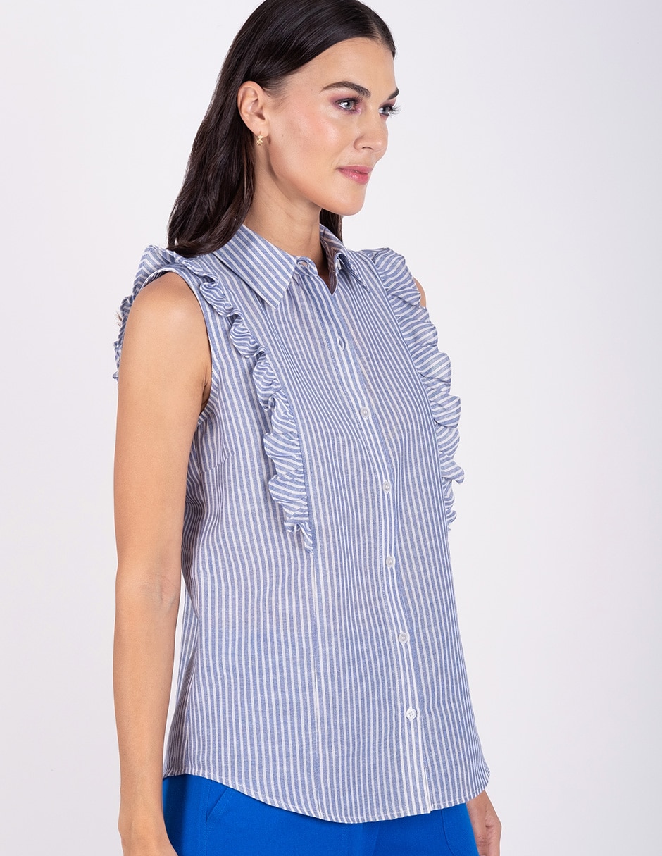 Blusa sin mangas para mujer 3