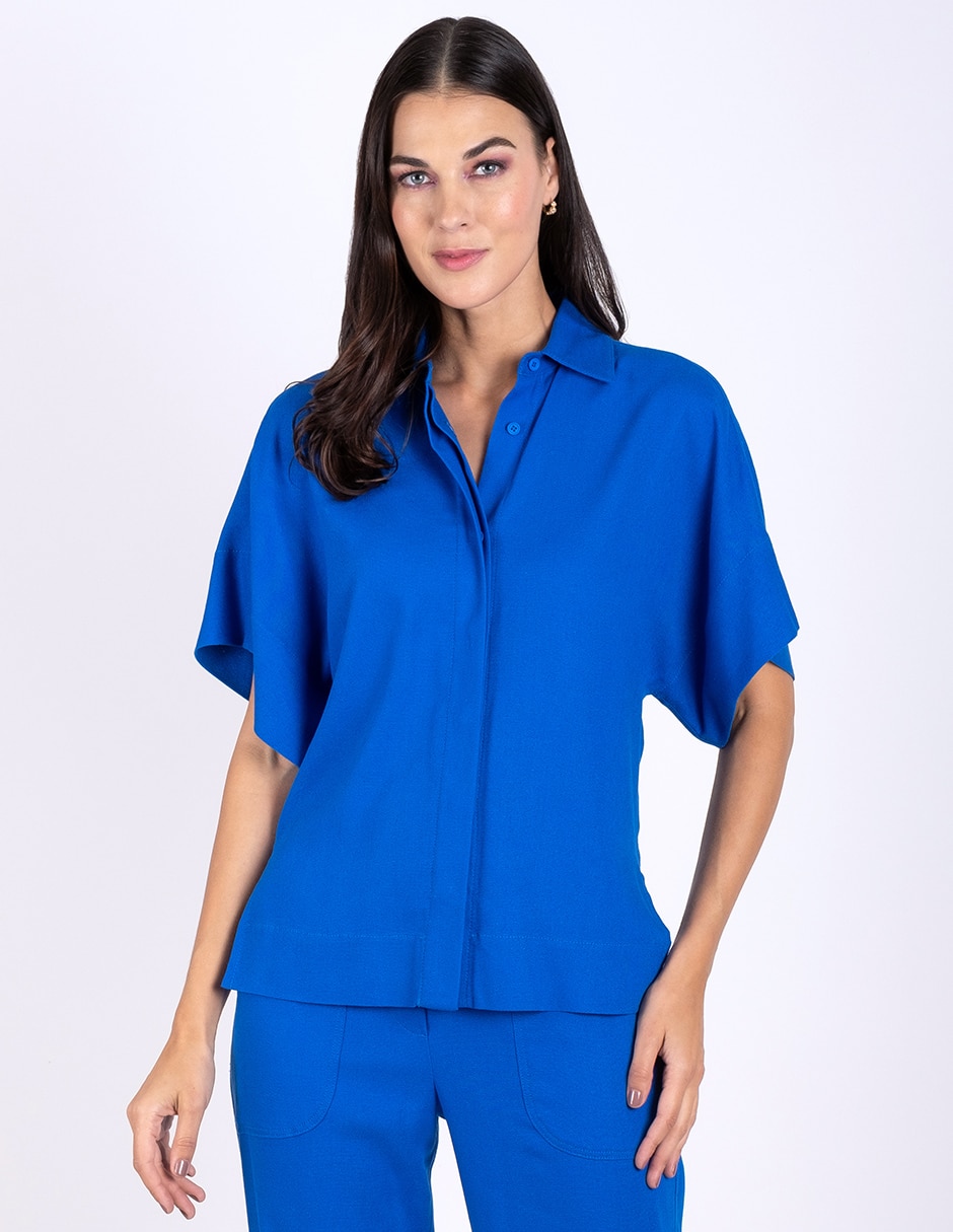 Blusa manga corta para mujer Blusa manga corta para mujer