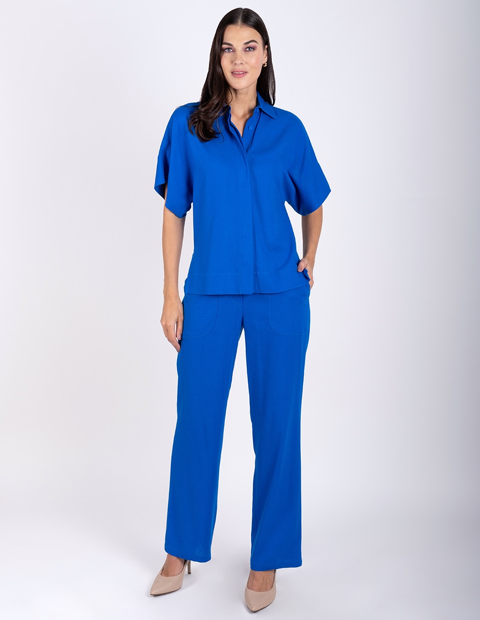 Blusa manga corta para mujer 2