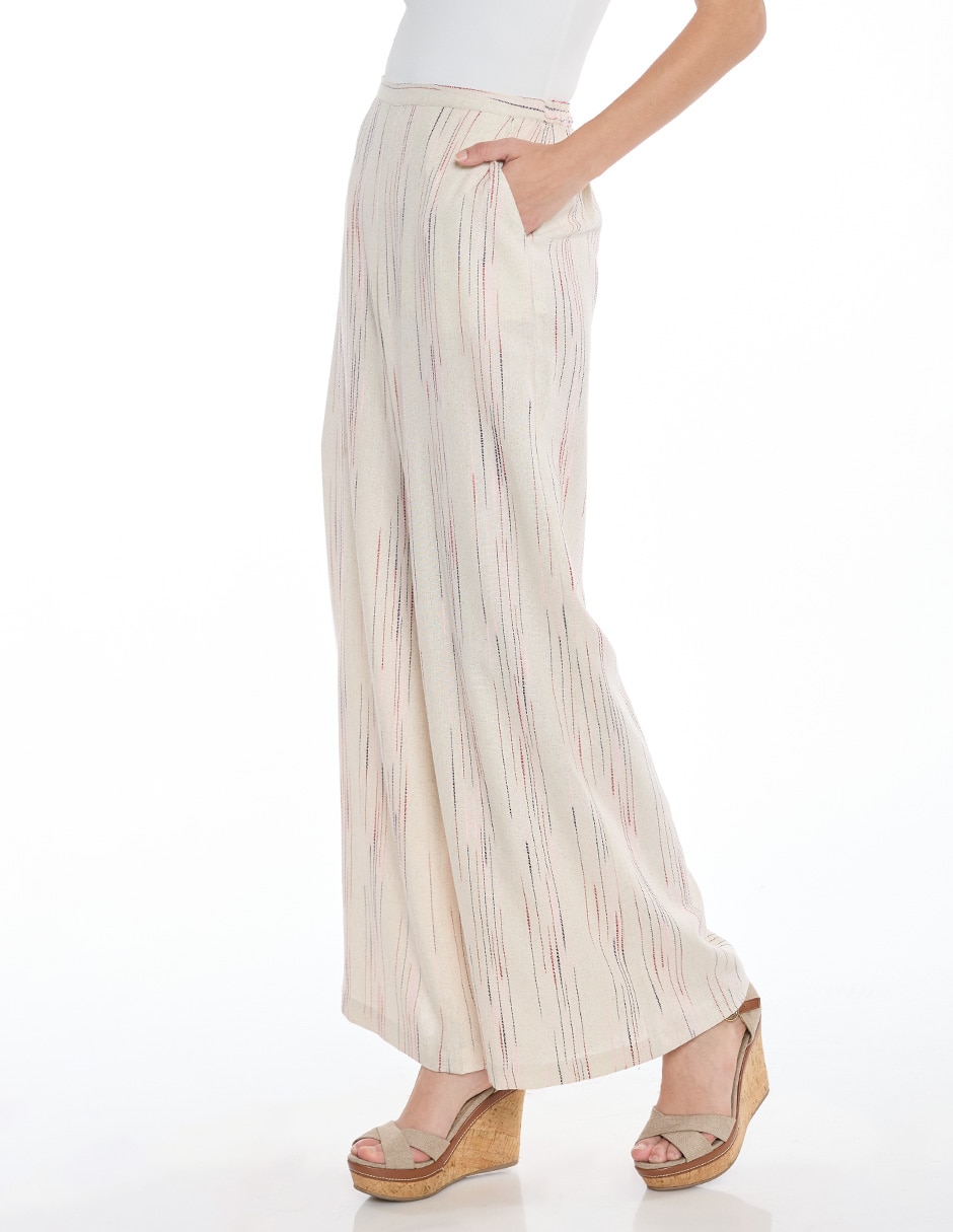 Pantalón de vestir amplio para mujer 3