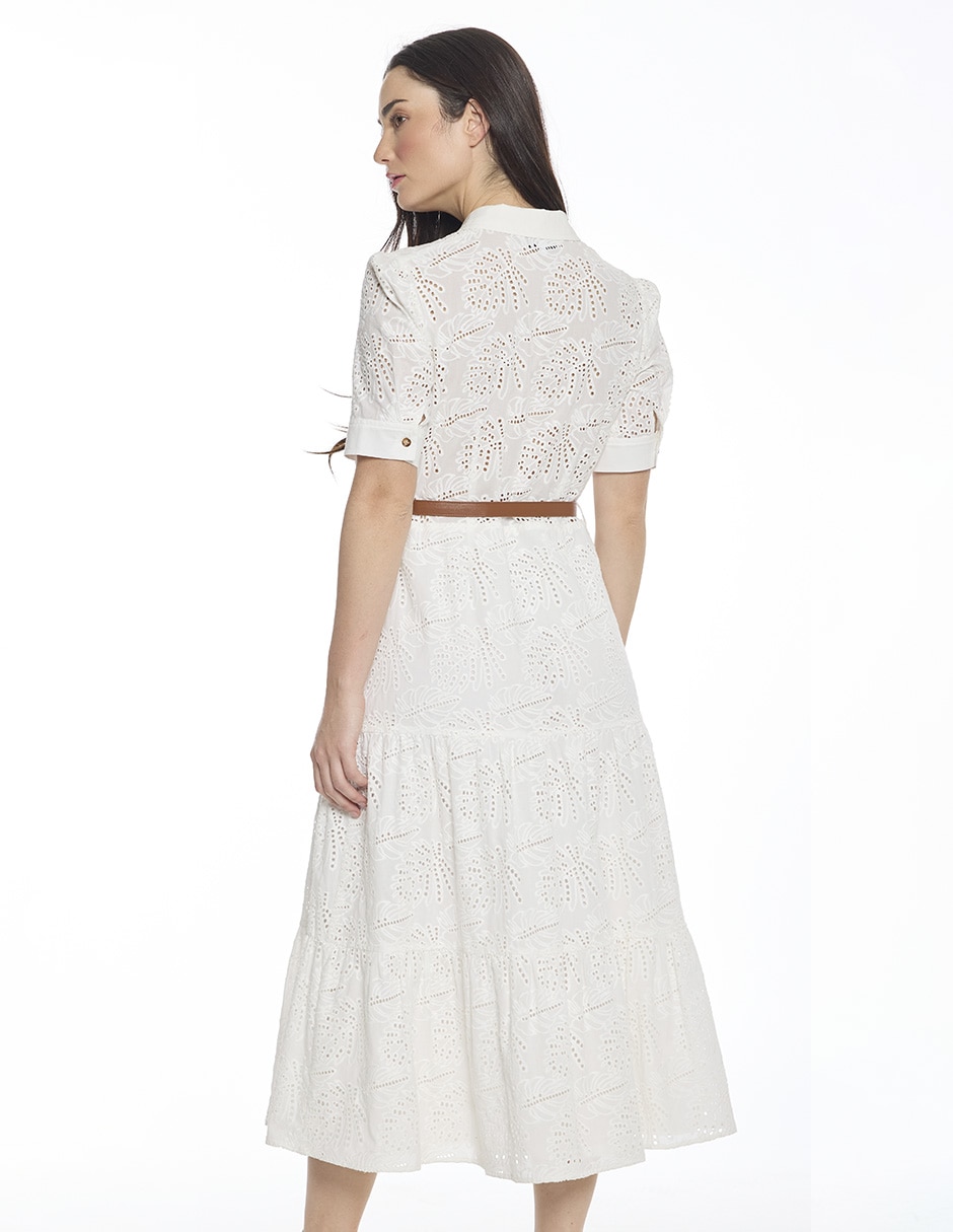 Vestido midi formal para mujer 4