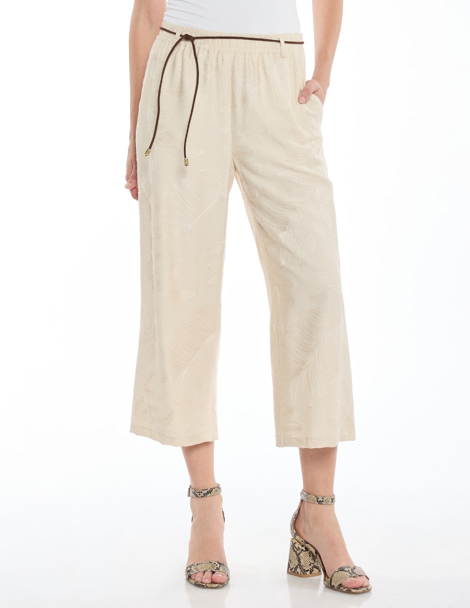 Pantalón capri para mujer