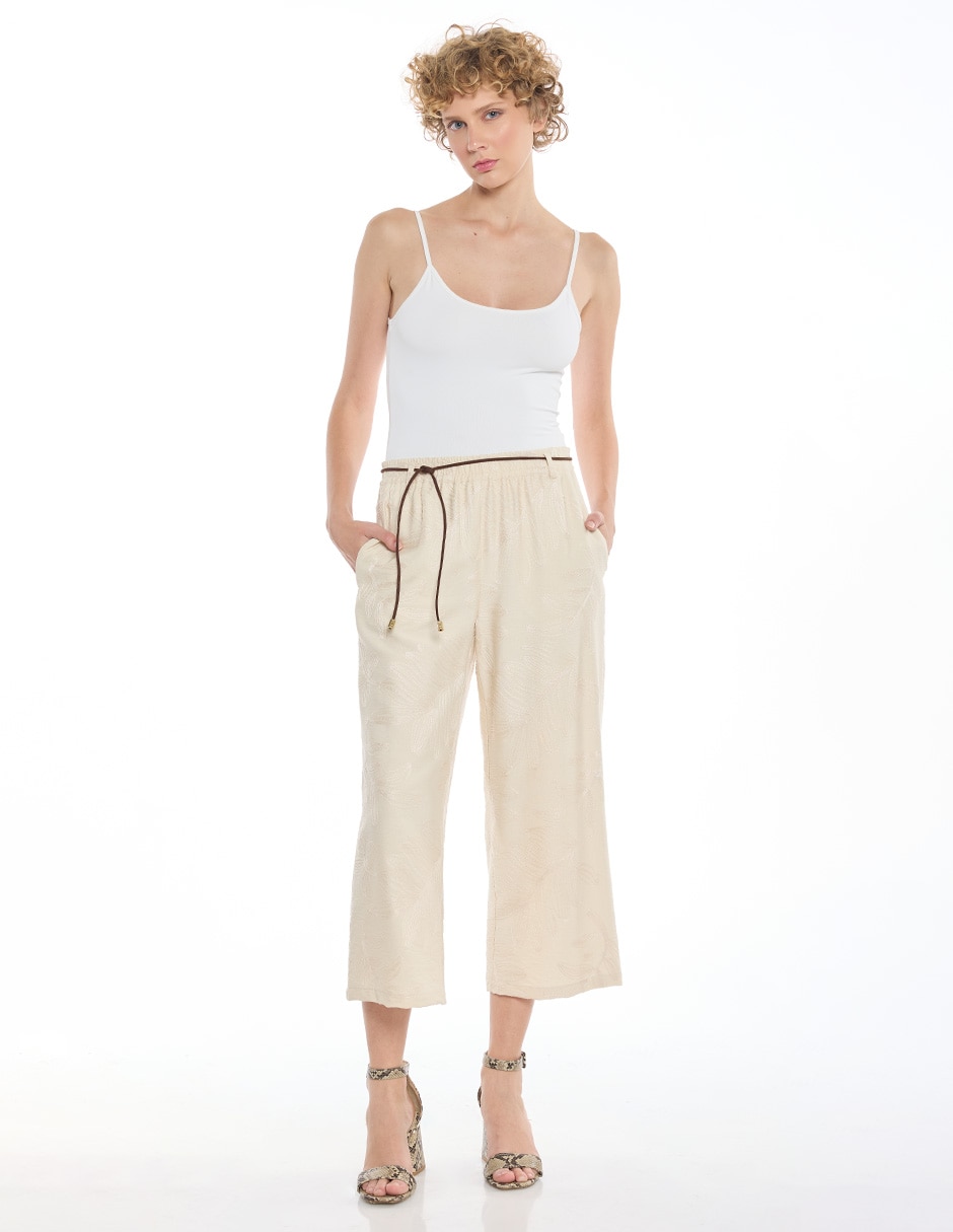 Pantalón capri para mujer 6