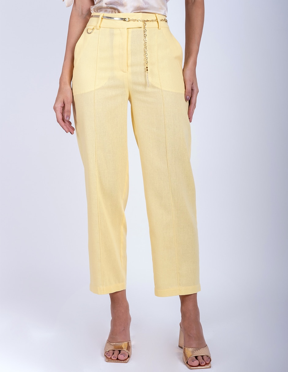 Pantalón regular para mujer