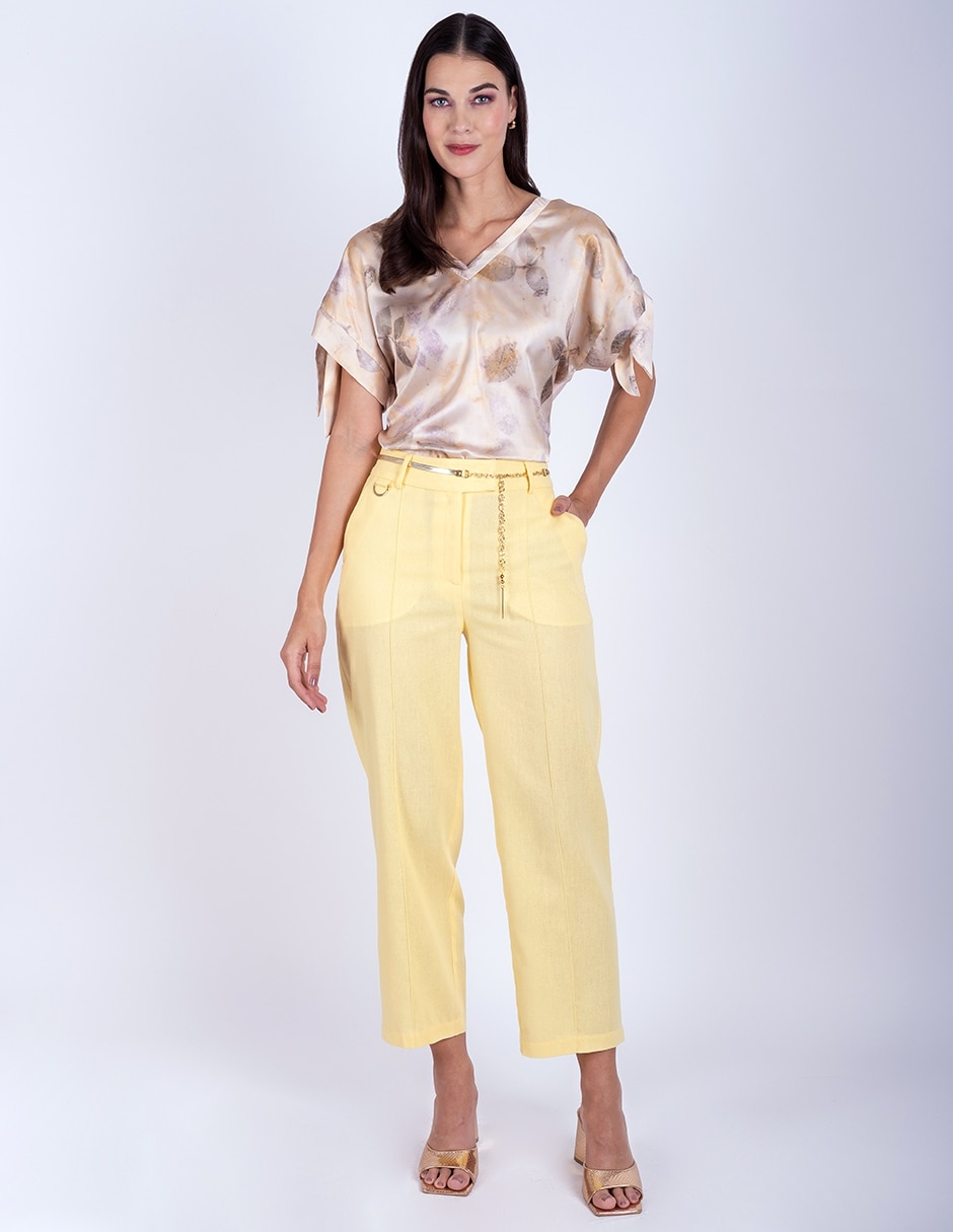 Pantalón regular para mujer 2