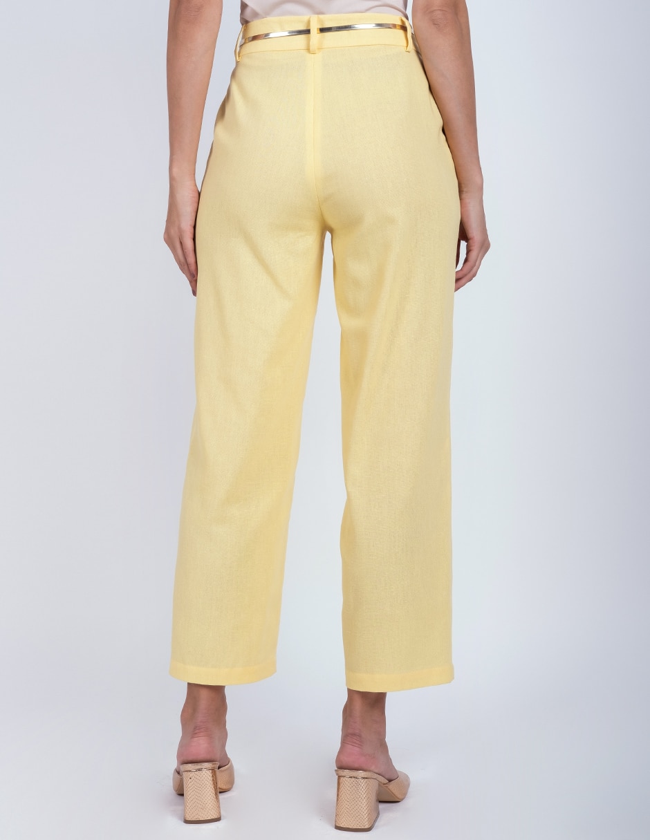 Pantalón regular para mujer 4