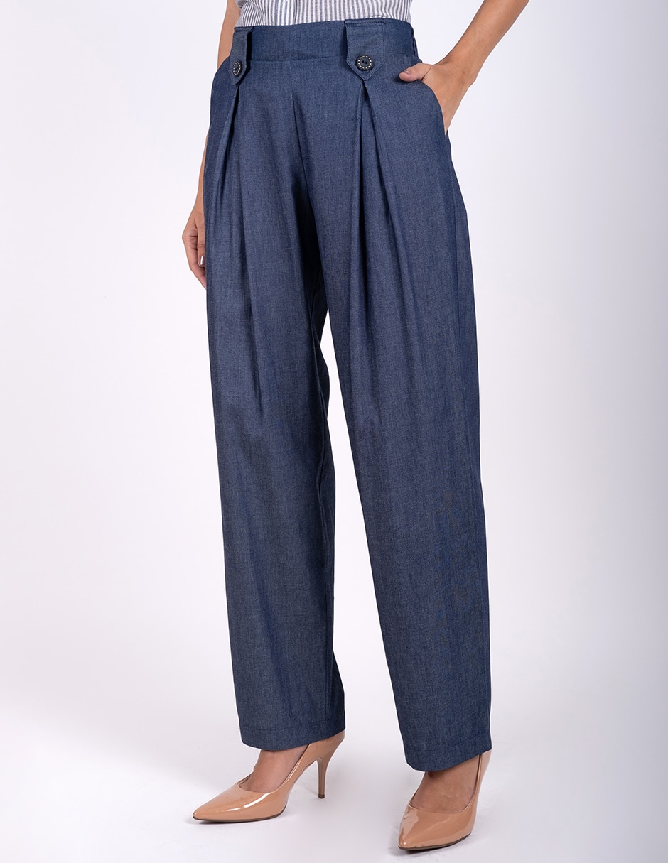 Pantalón amplio para mujer 3