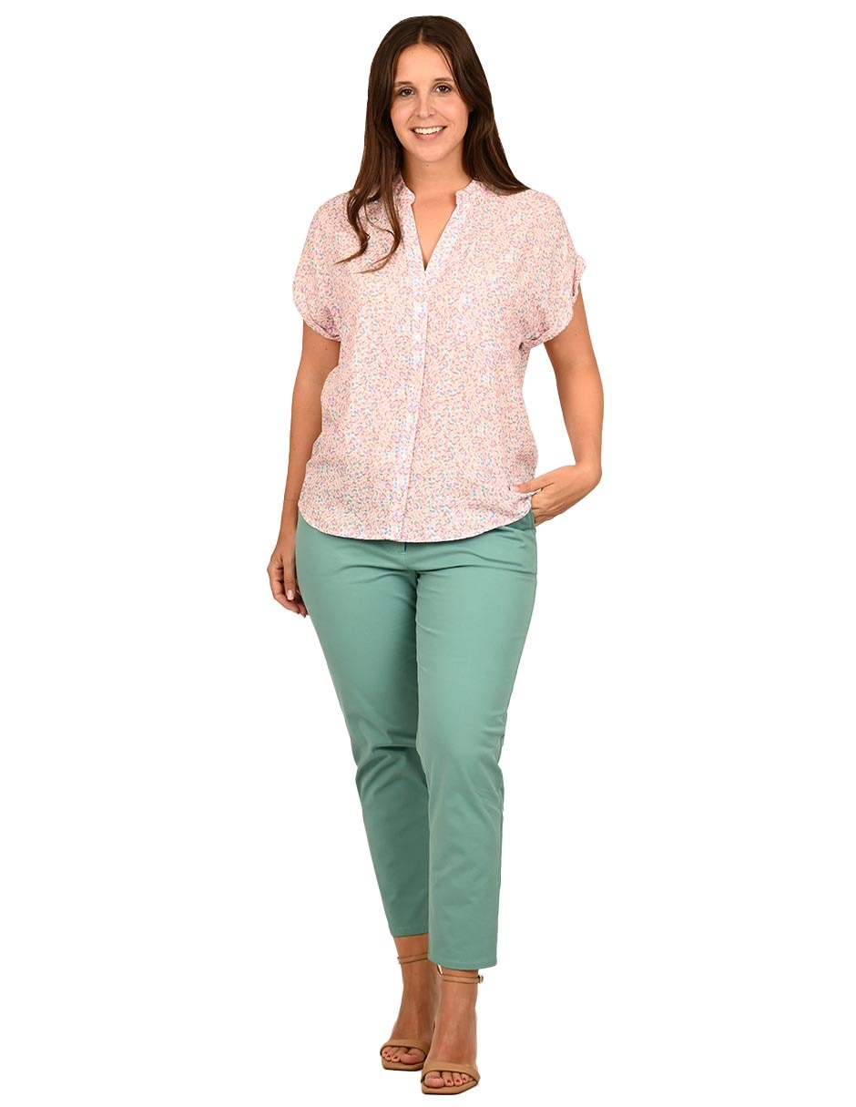 Blusa manga corta para mujer 2