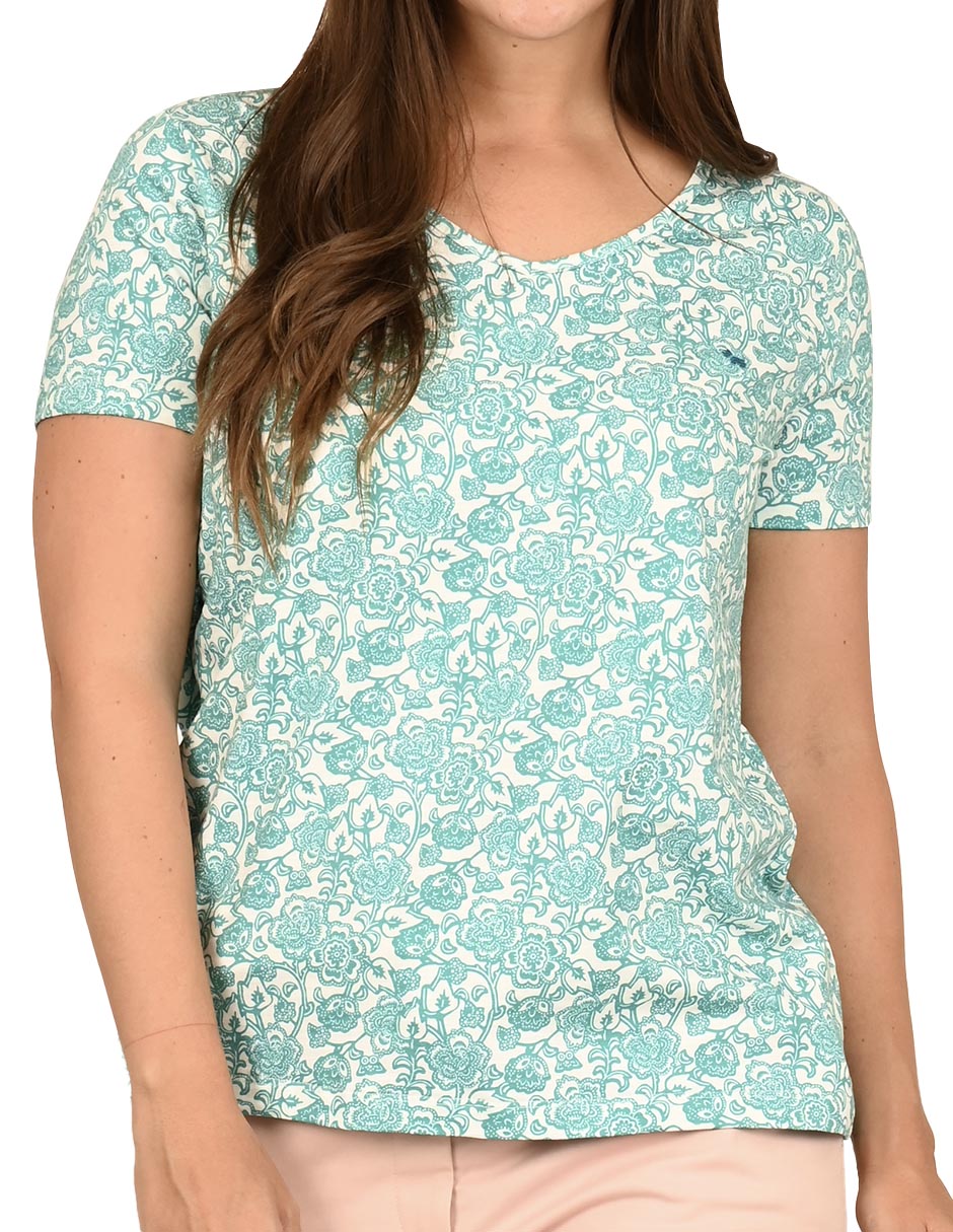 PLAYERA FERRIONI M28, CH, AZUL PIZARRA