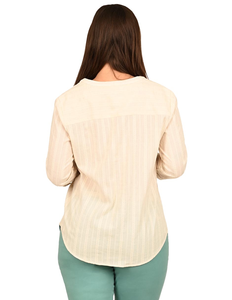 Blusa manga 3/4 para mujer 3