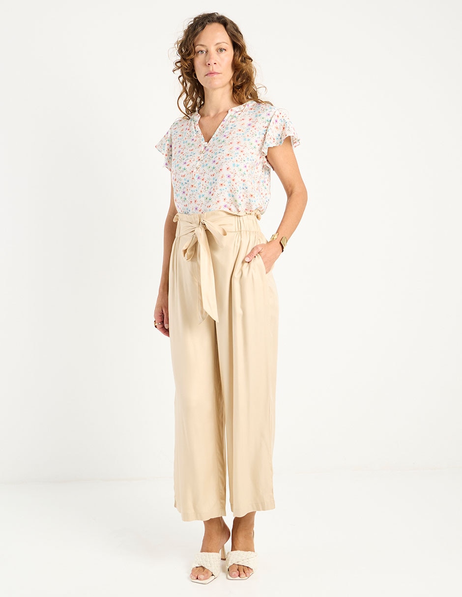 Blusa manga corta para mujer 3
