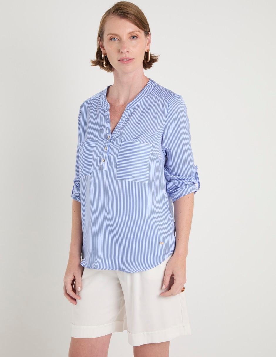 Blusa manga 3/4 para mujer 2