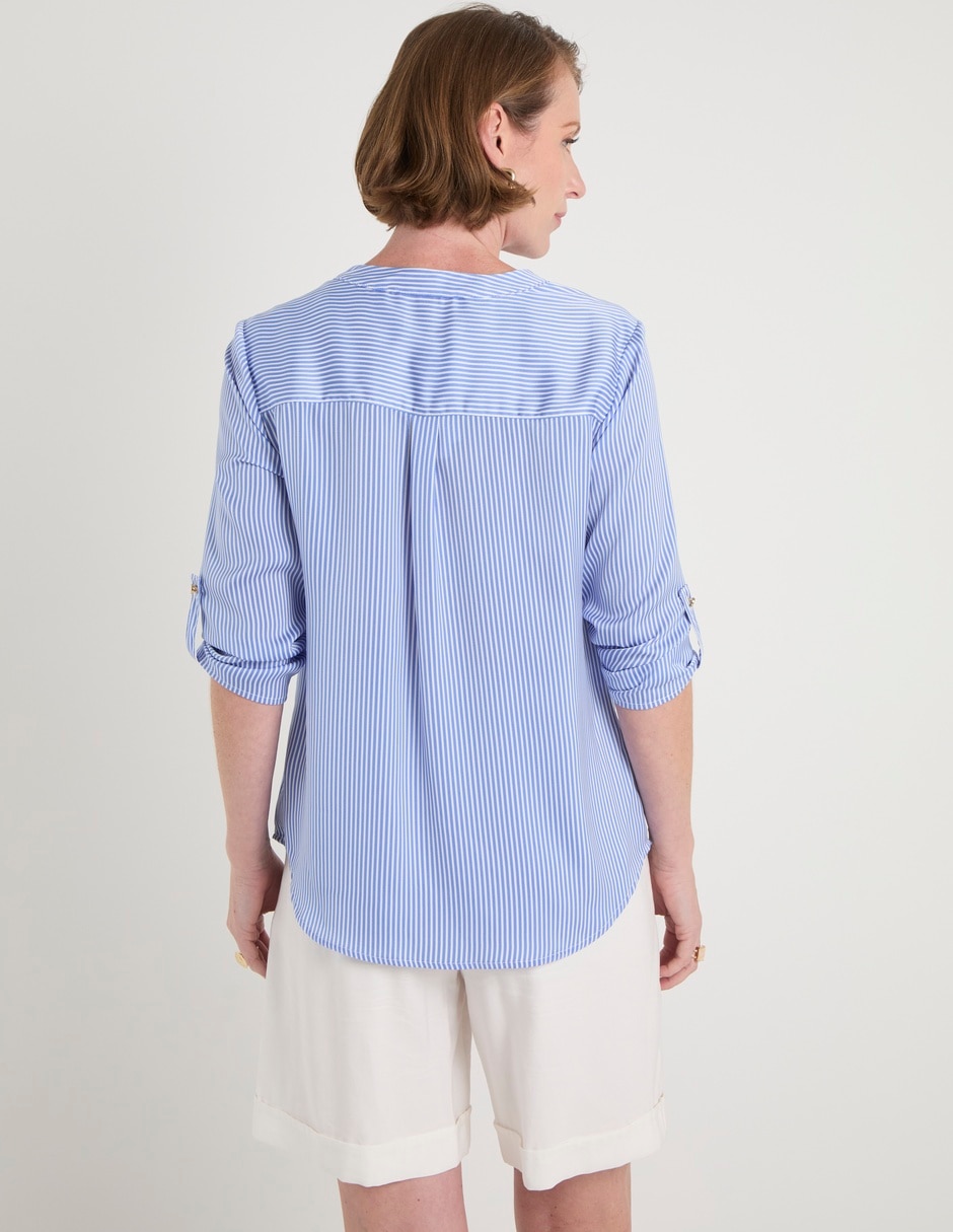 Blusa manga 3/4 para mujer 6