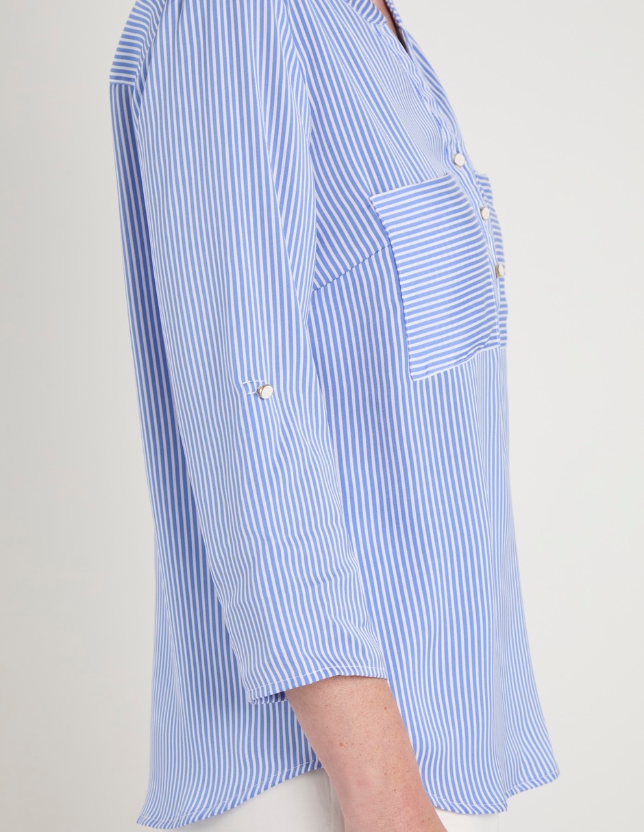 Blusa manga 3/4 para mujer 7