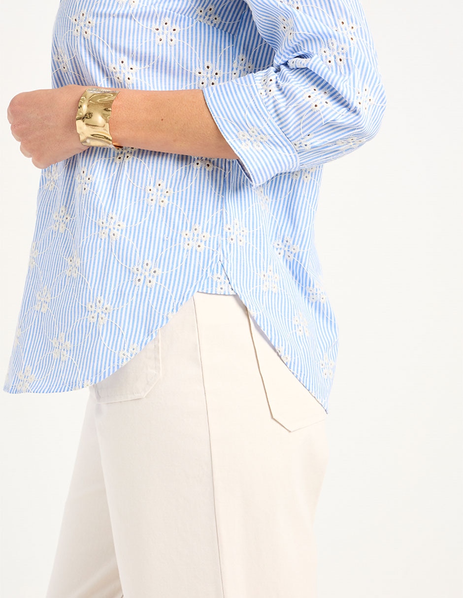 Blusa manga 3/4 para mujer 5