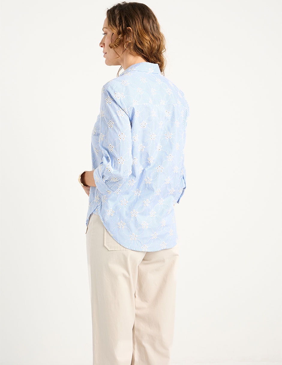 Blusa manga 3/4 para mujer 6