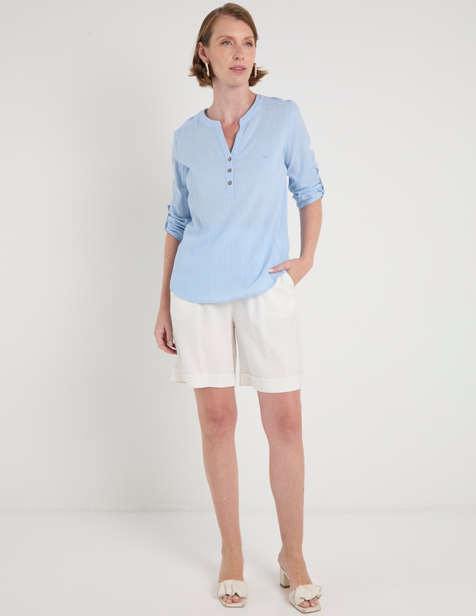Blusa manga 3/4 para mujer 3