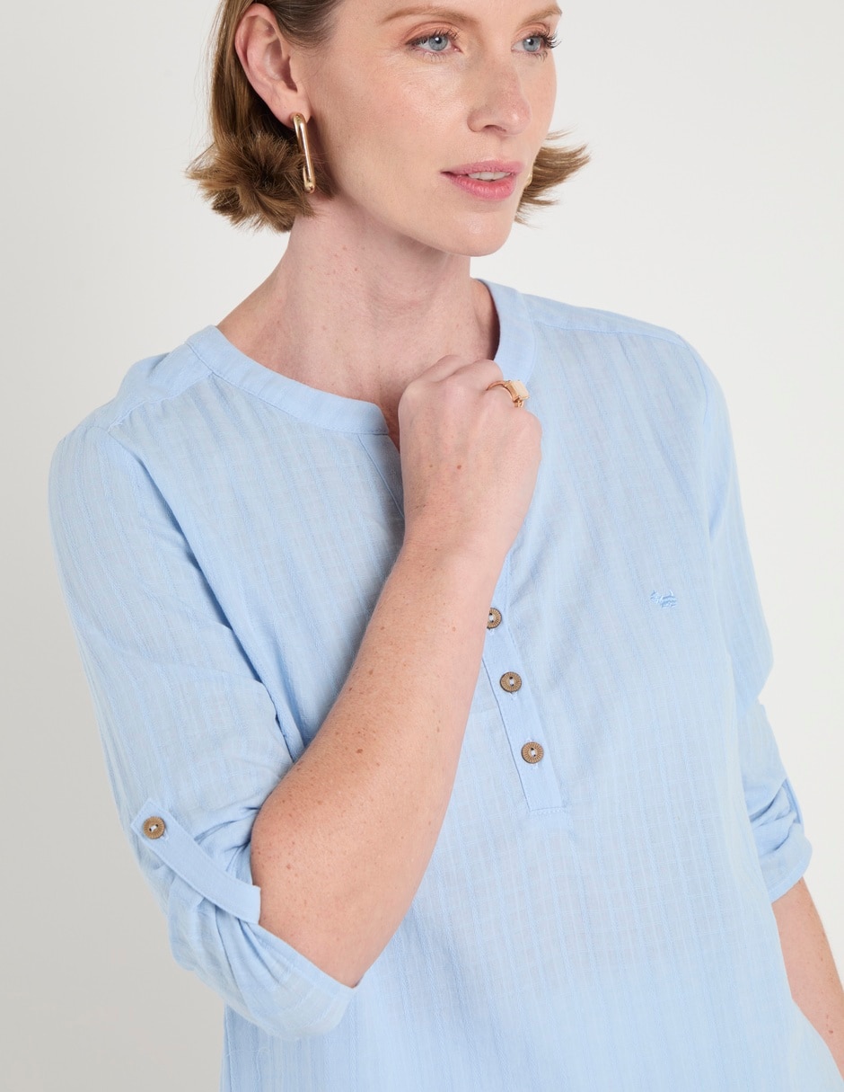 Blusa manga 3/4 para mujer 4