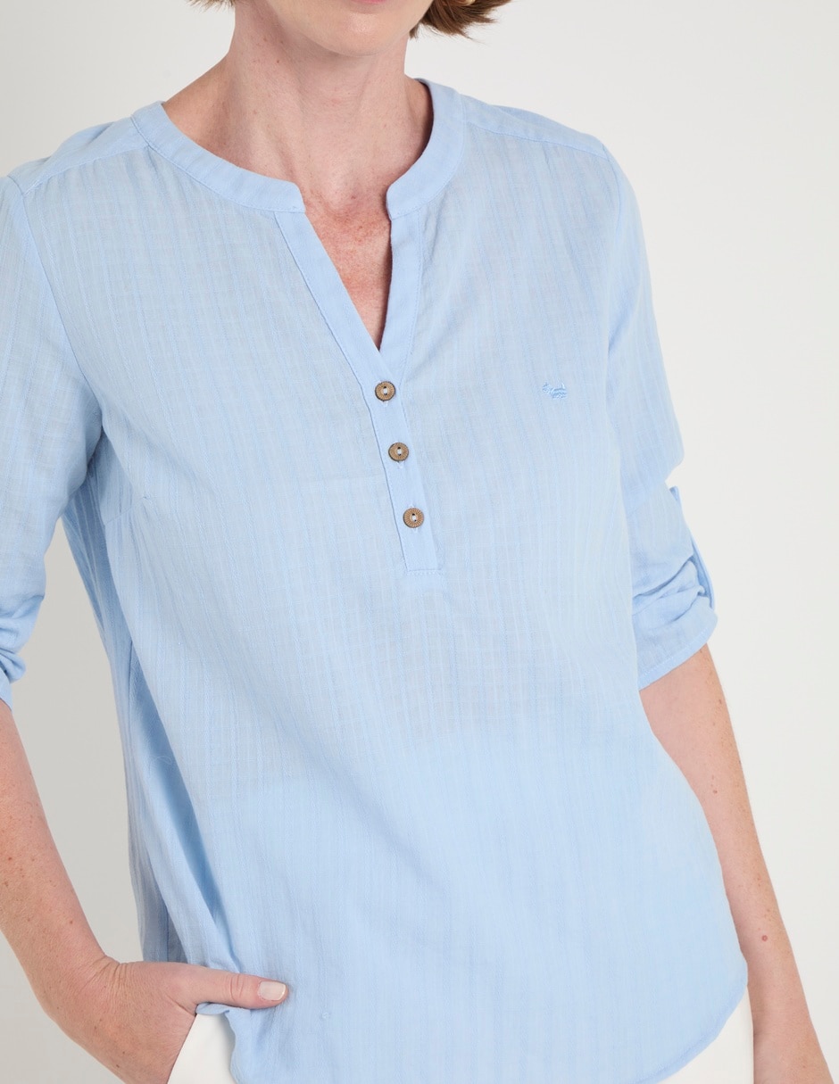 Blusa manga 3/4 para mujer 5