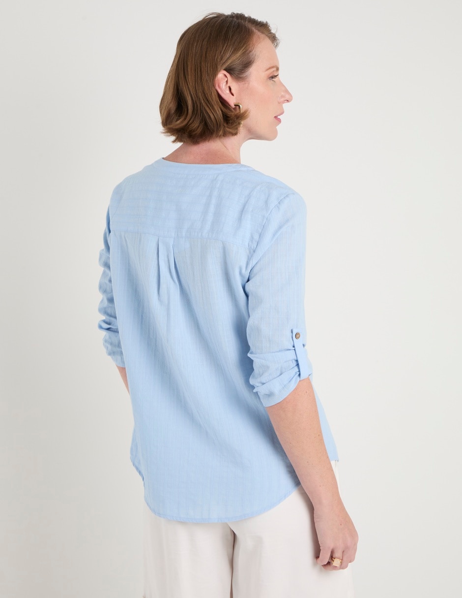 Blusa manga 3/4 para mujer 6