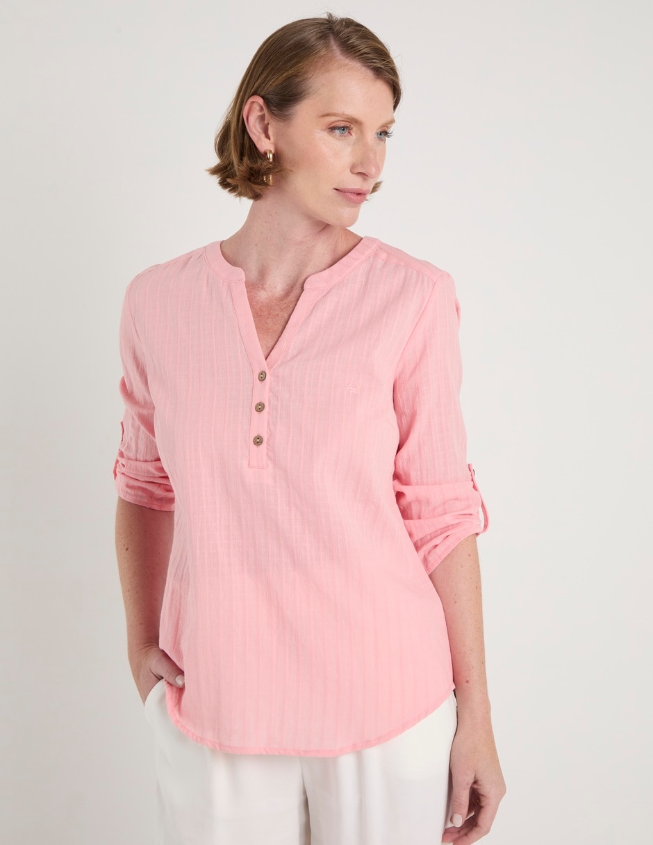 Blusa manga 3/4 para mujer 2