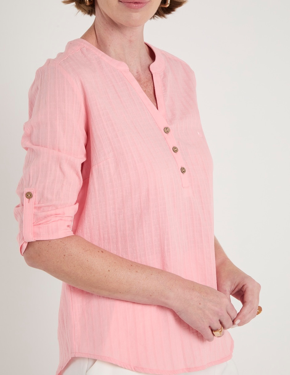 Blusa manga 3/4 para mujer 5