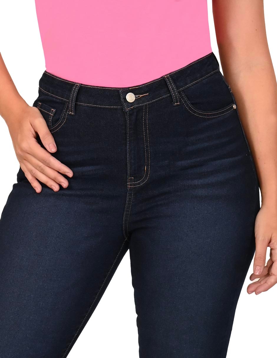Jeans straight para mujer 4