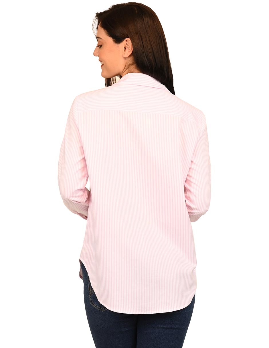 BLUSA FERRIONI M28605 M/L CAM, G, ROSA