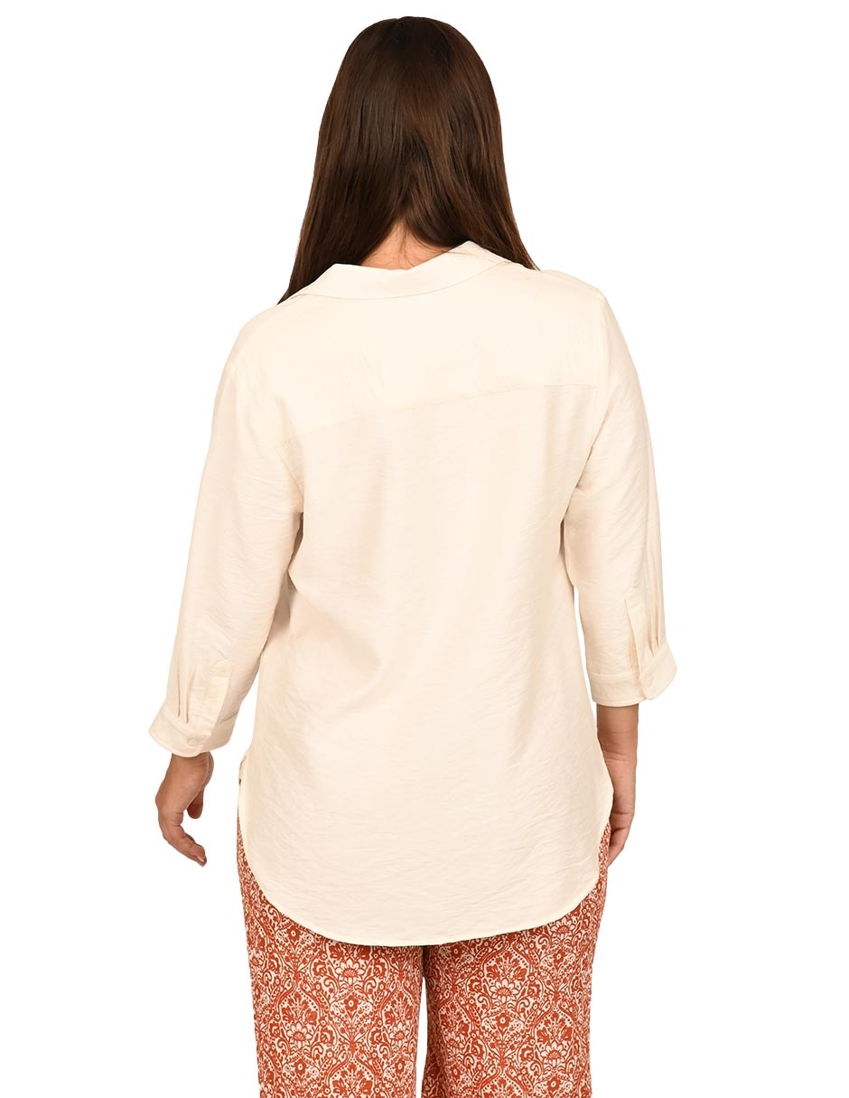 Blusa manga 3/4 para mujer 3