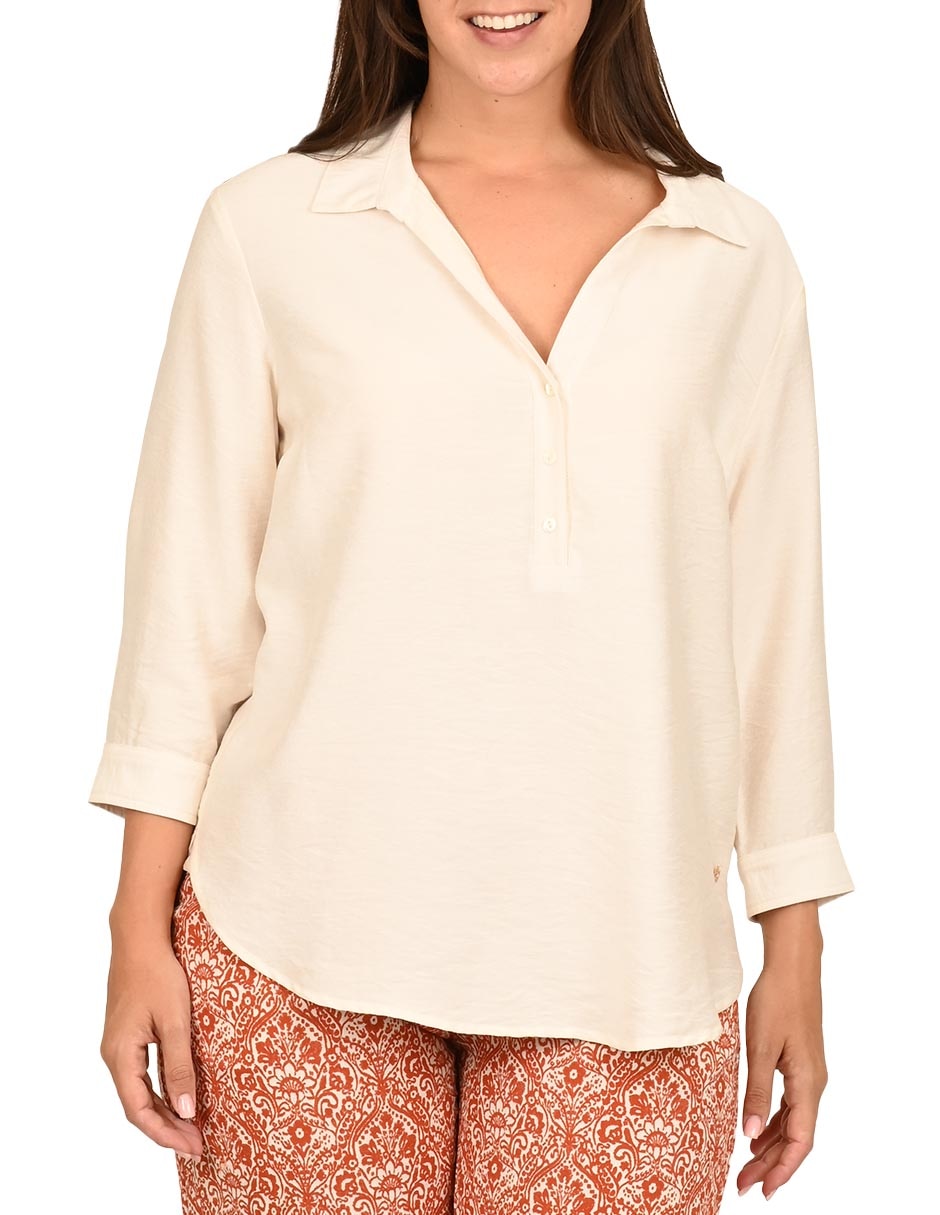 Blusa manga 3/4 para mujer 4