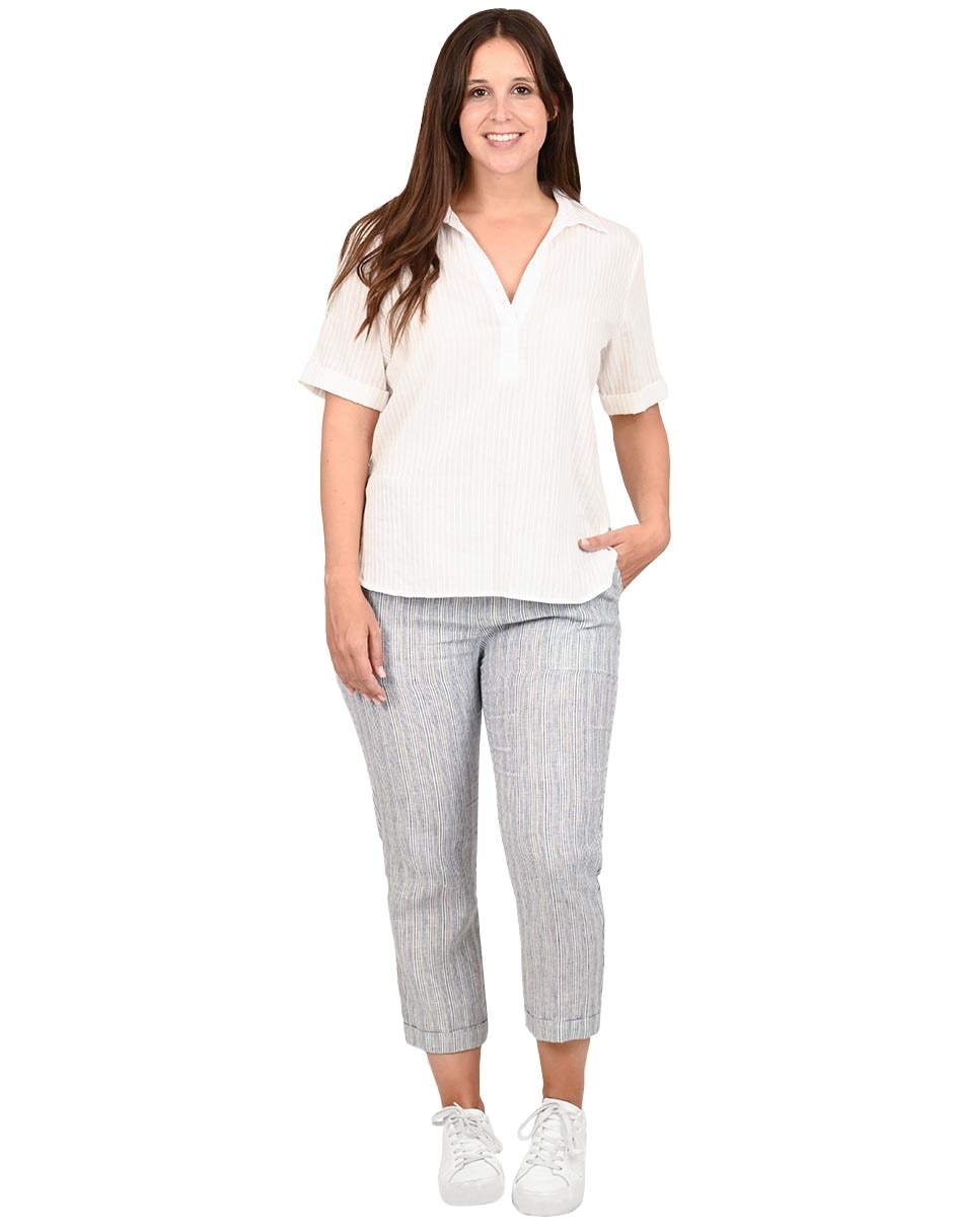 Blusa manga corta para mujer 2