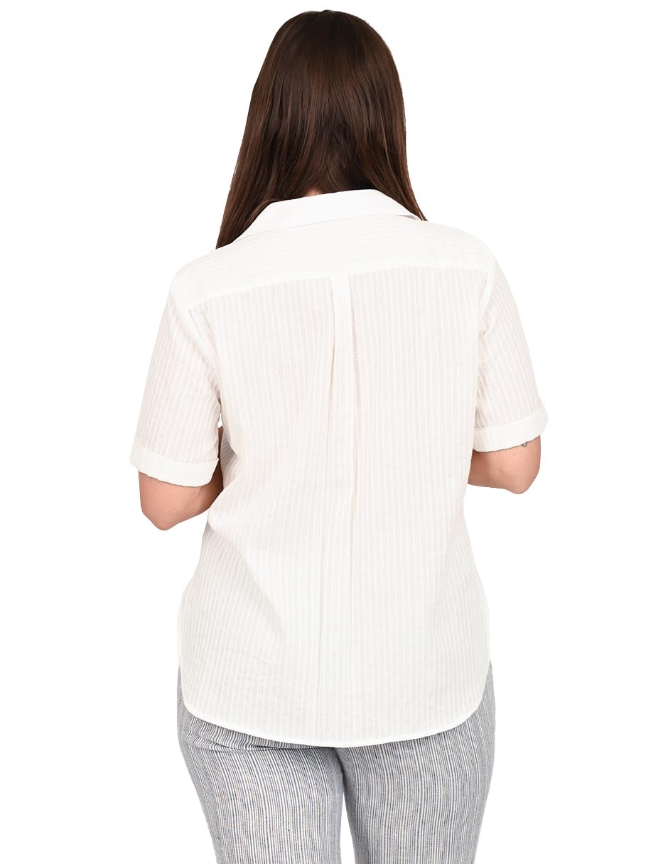 Blusa manga corta para mujer 3