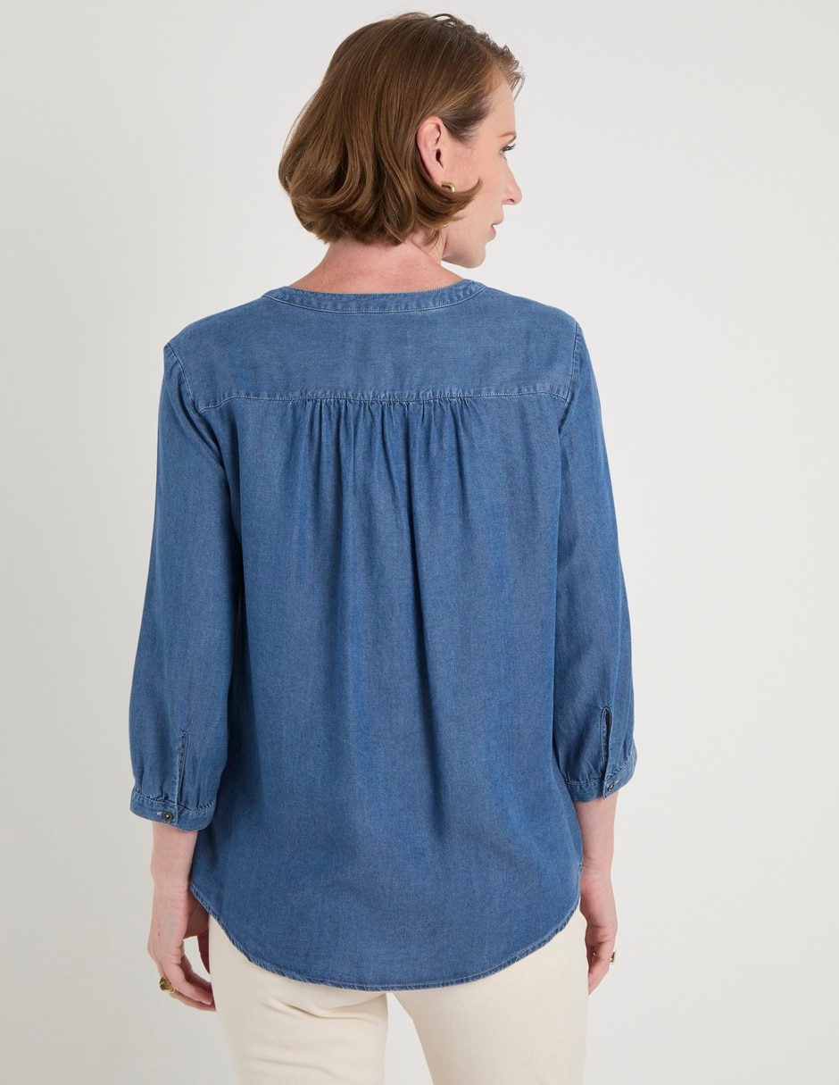Blusa manga 3/4 para mujer 6