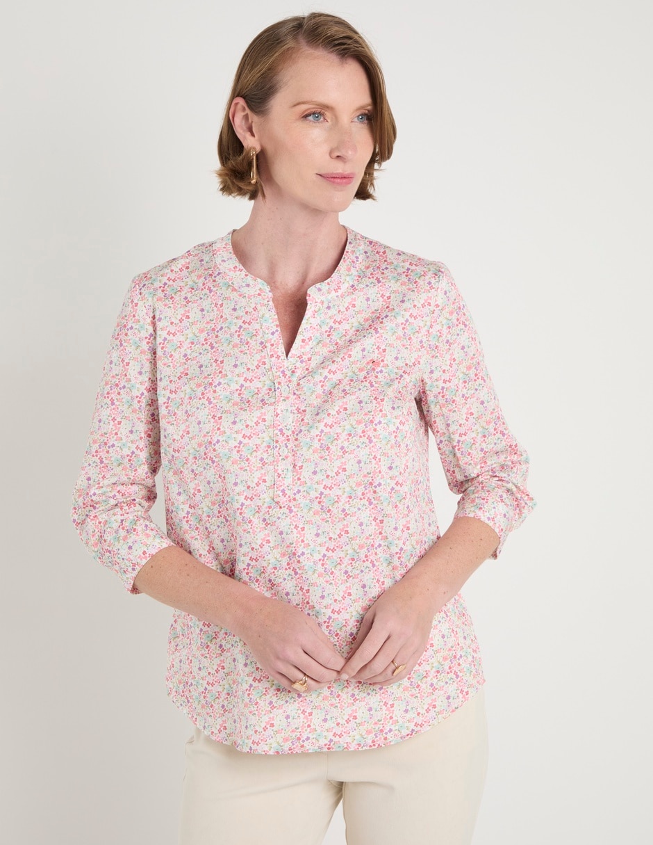 Blusa manga 3/4 para mujer 2