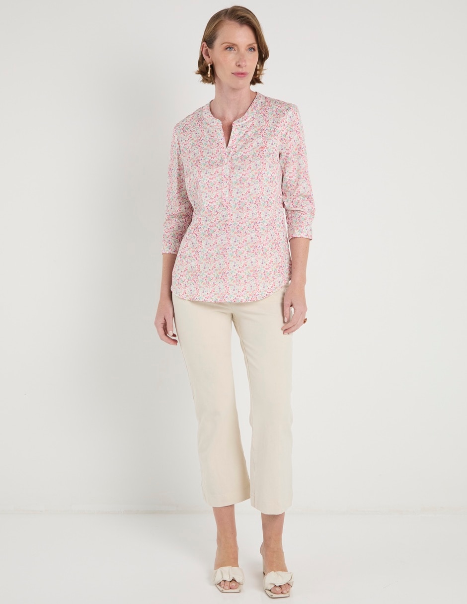Blusa manga 3/4 para mujer 3