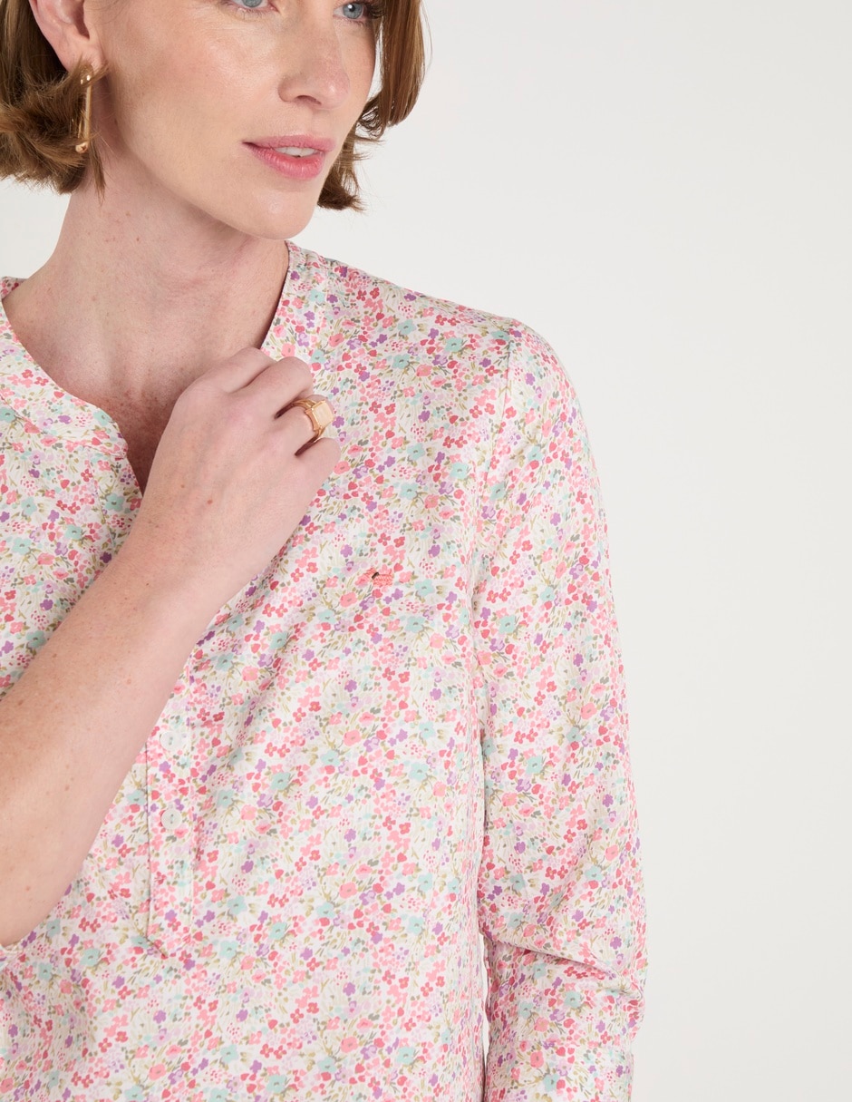 Blusa manga 3/4 para mujer 4
