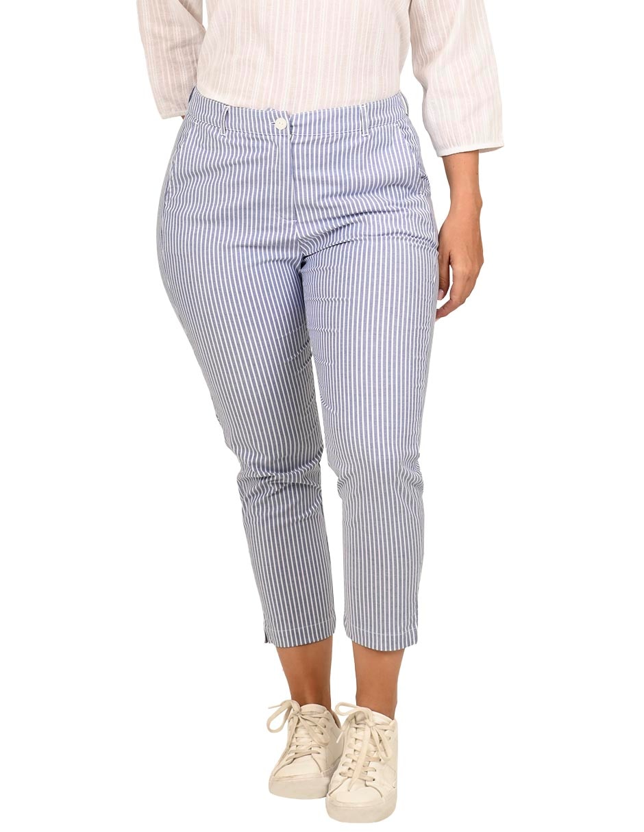 PANTALON FERRIONI M286, 5, AZUL MARINO