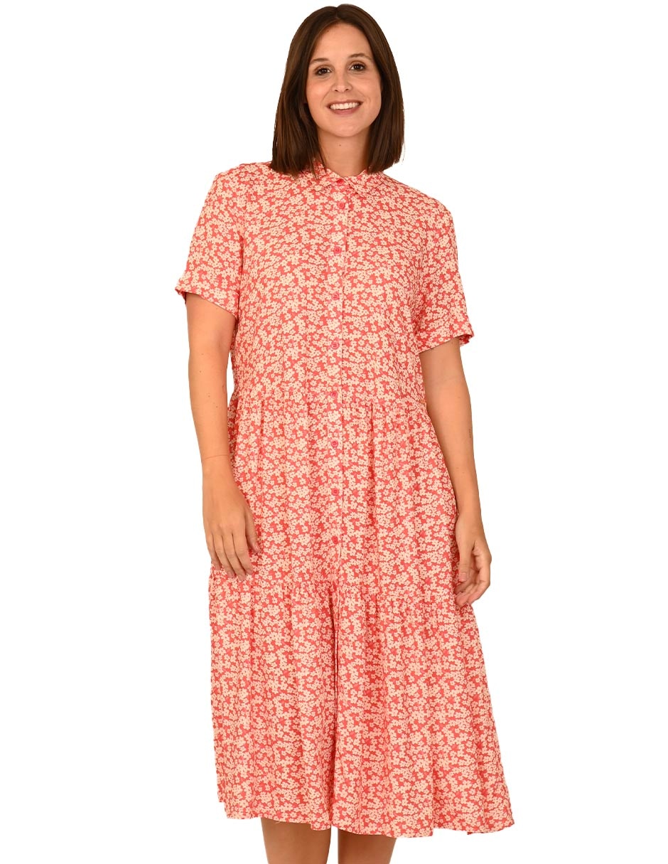 Vestido midi casual para mujer Vestido midi casual para mujer