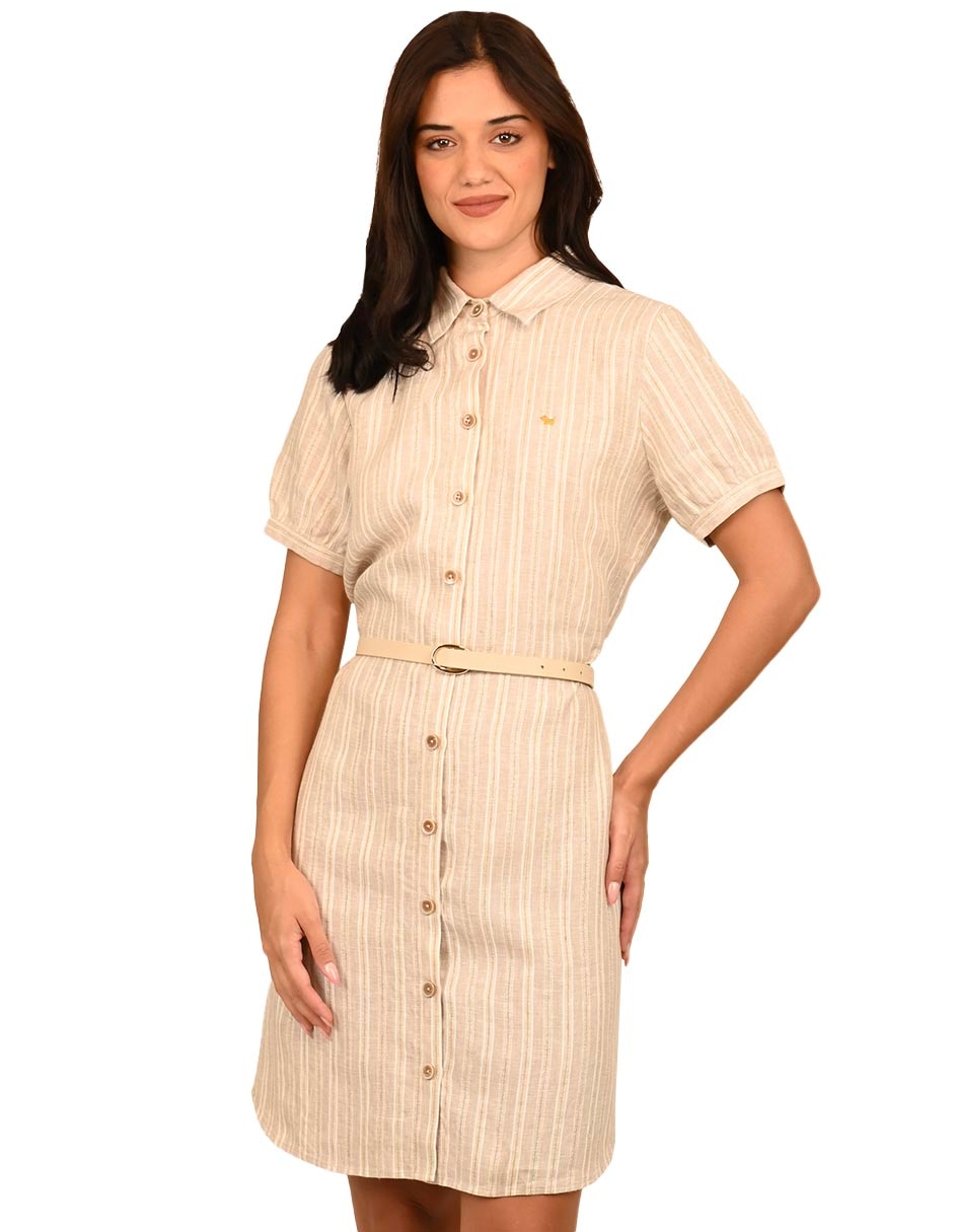 Vestido corto casual para mujer