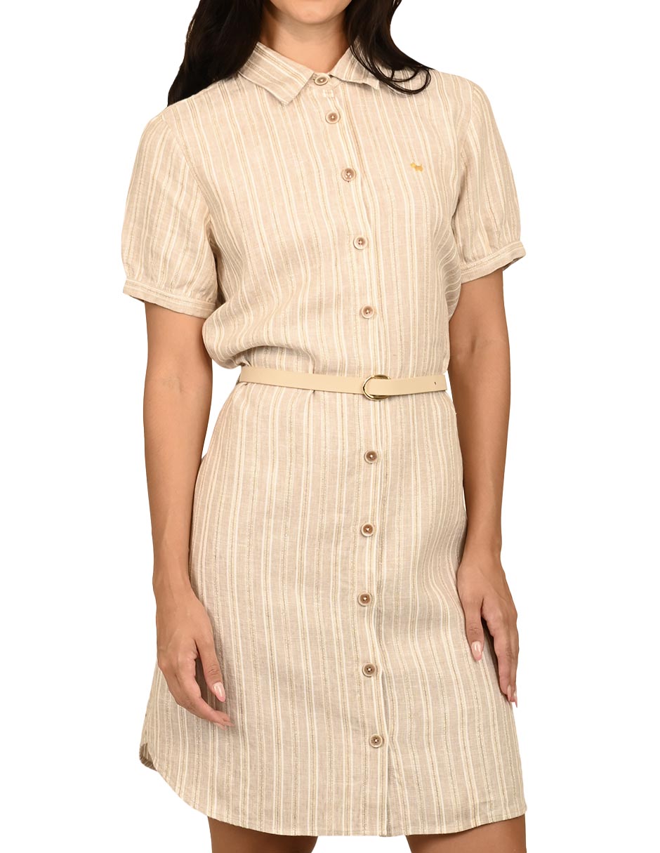Vestido corto casual para mujer 4