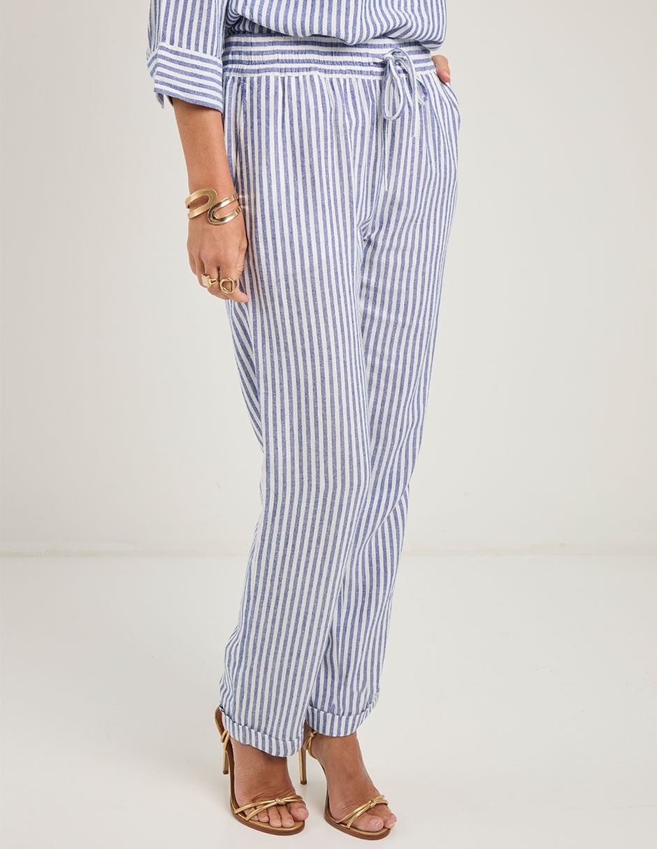 Pantalón relaxed straight para mujer 2
