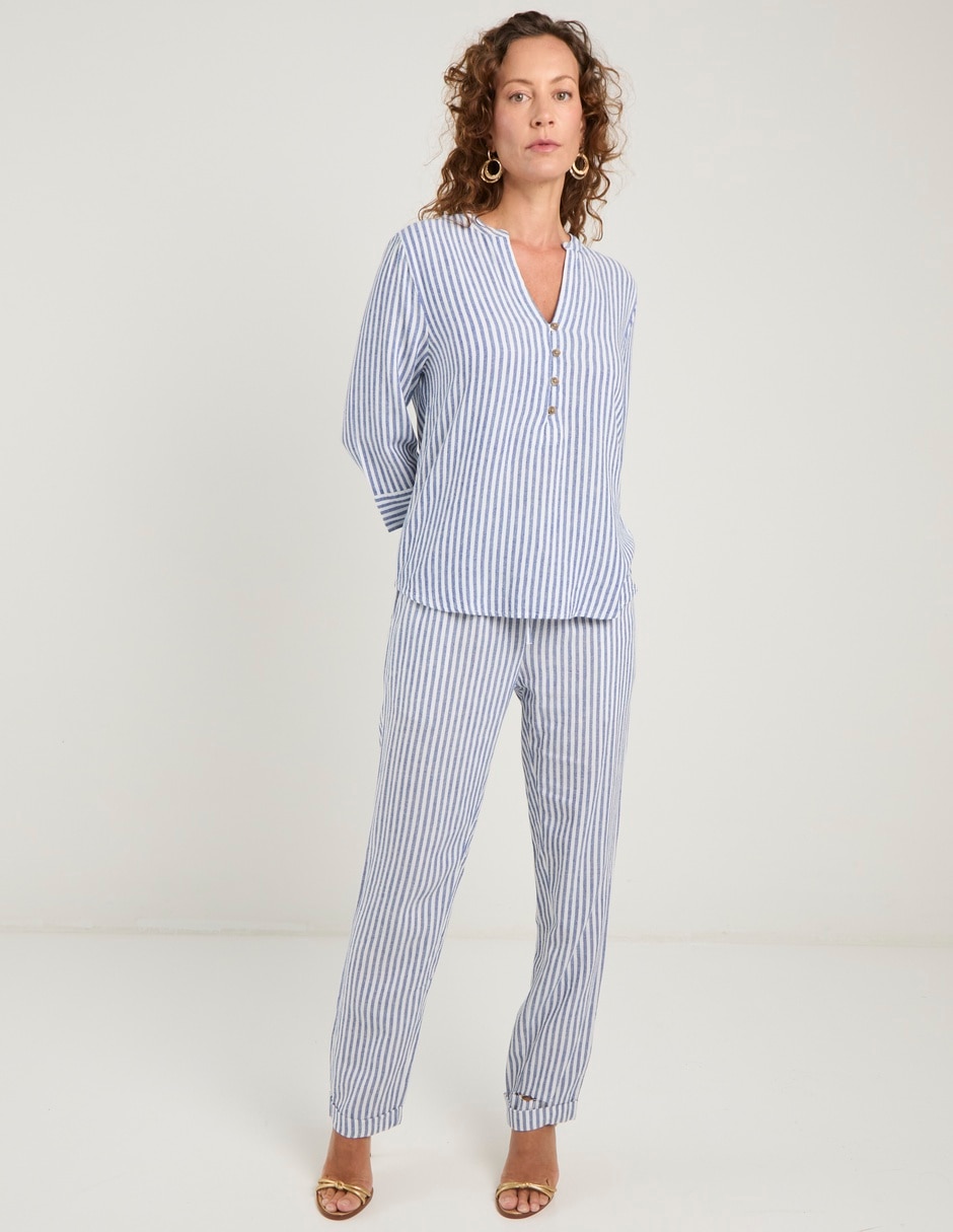 Pantalón relaxed straight para mujer 3