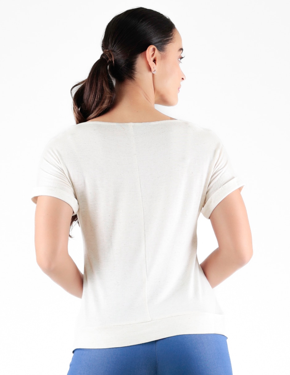 Blusa manga corta para mujer 2