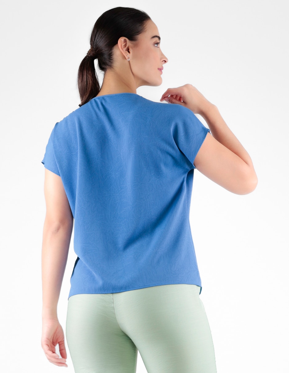 Blusa manga corta para mujer 2