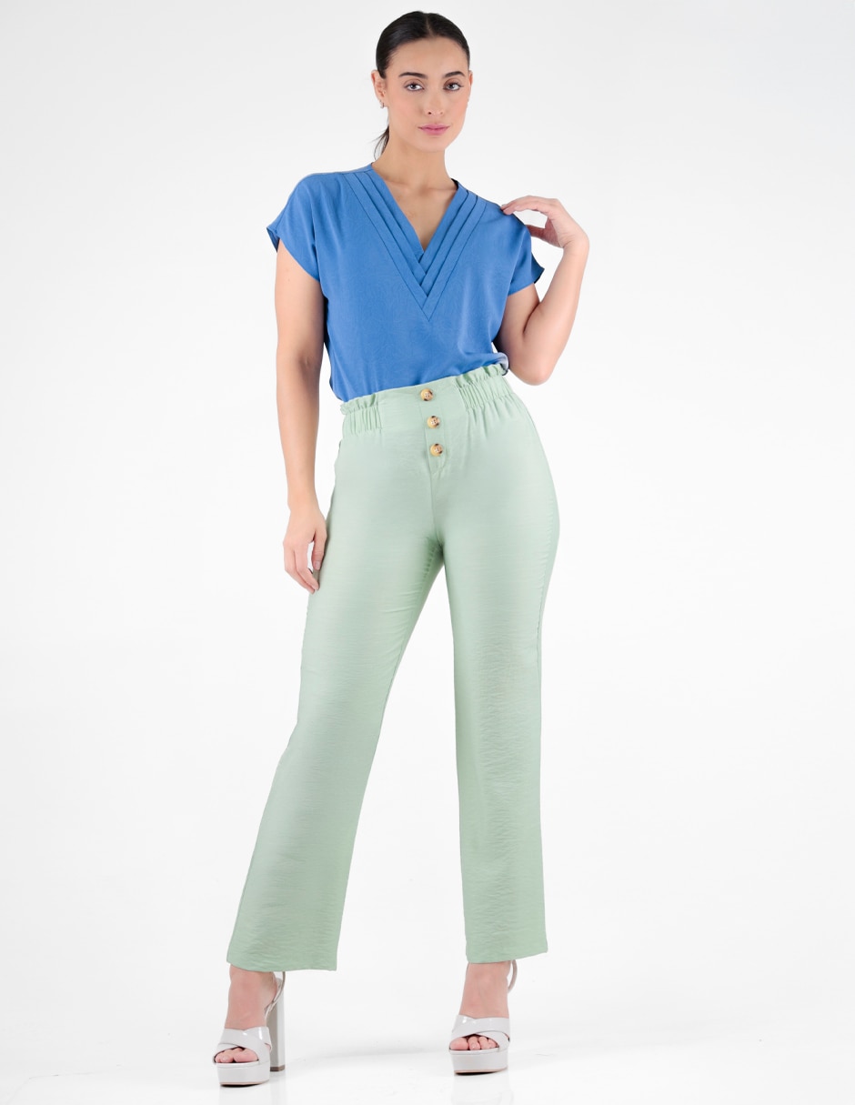 Pantalón regular para mujer 3